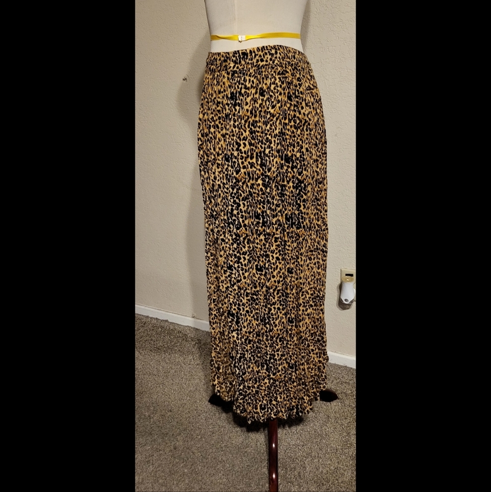 Lightweight Rayon Drawstring Skirt - image 4